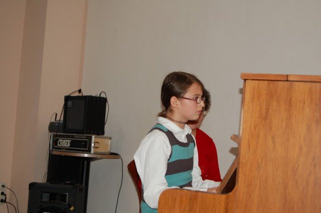 Vorführung der Musikschüler im Pi-Haus Freiberg am 11.12.2011